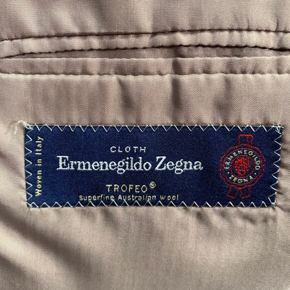 JOHN W. NORDSTROM Size 42 Brown Yellow Houndstooth Wool Sport Coat - Picture 8 of 10